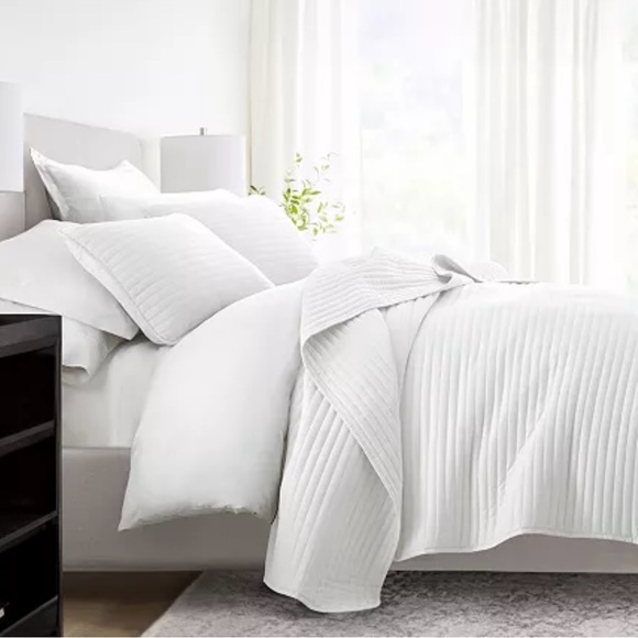 ienjoy Home Stripe Stitch 3-Pc. Quilt Set, Full/Queen - Picture 2 of 5